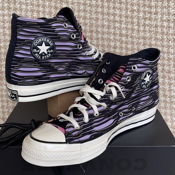 Converse Chuck 70 Hi Lavender Frost/Egret/Black MEN`S - Picture 9 of 16